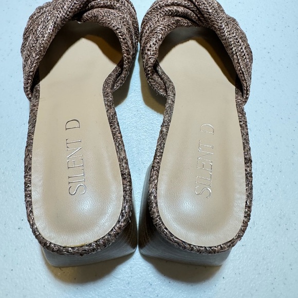 Silent D Pedro Elegant Brown Woven Women's Shoes - Picture 5 of 6